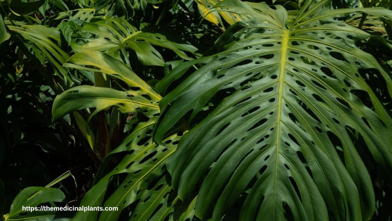 1House plant- Monstera deliciosa ‘Aurea’